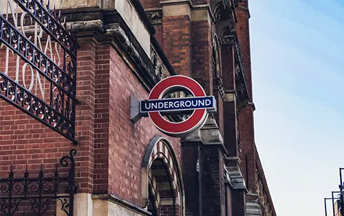 The Underground sign in London - FG Luxury Travels